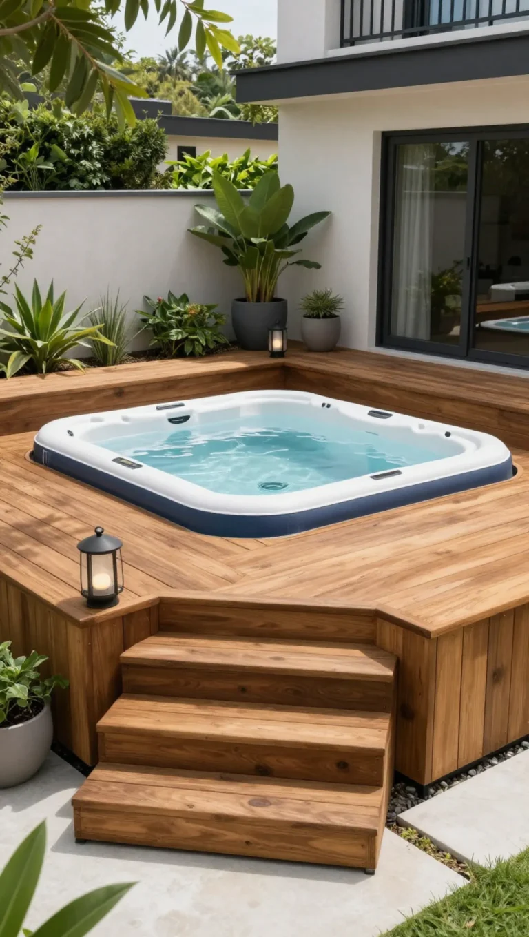 7 Inflatable Hot Tub Ideas Backyard: Relaxing & Stylish Outdoor Inspiration
