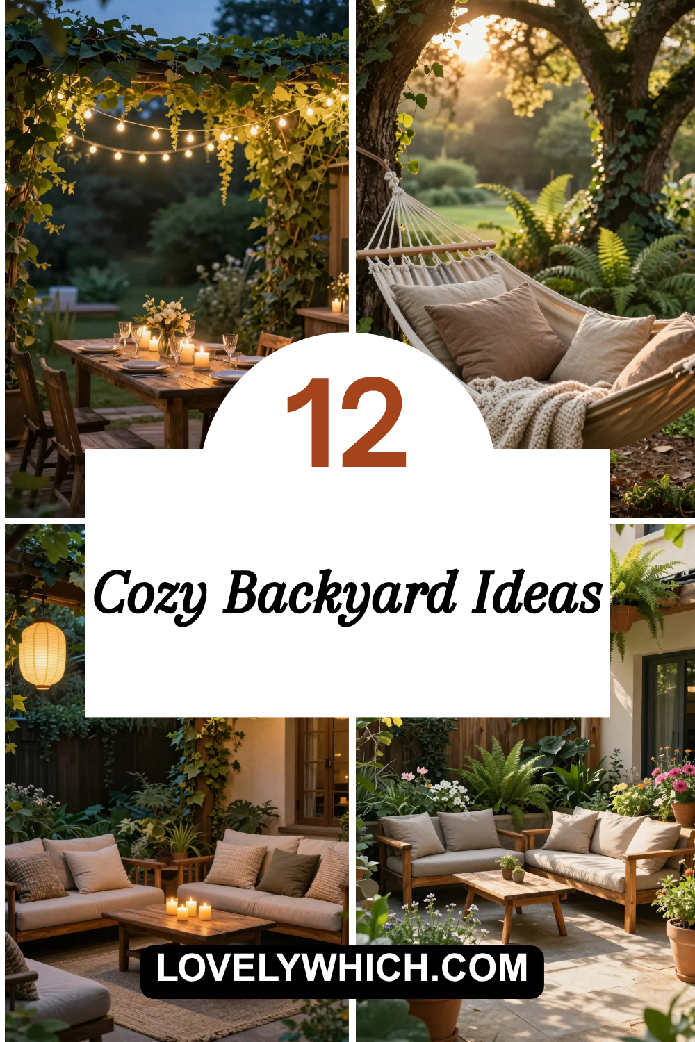 12 Cozy Backyard Ideas to Transform Your Outdoor Space Into a Relaxing ...