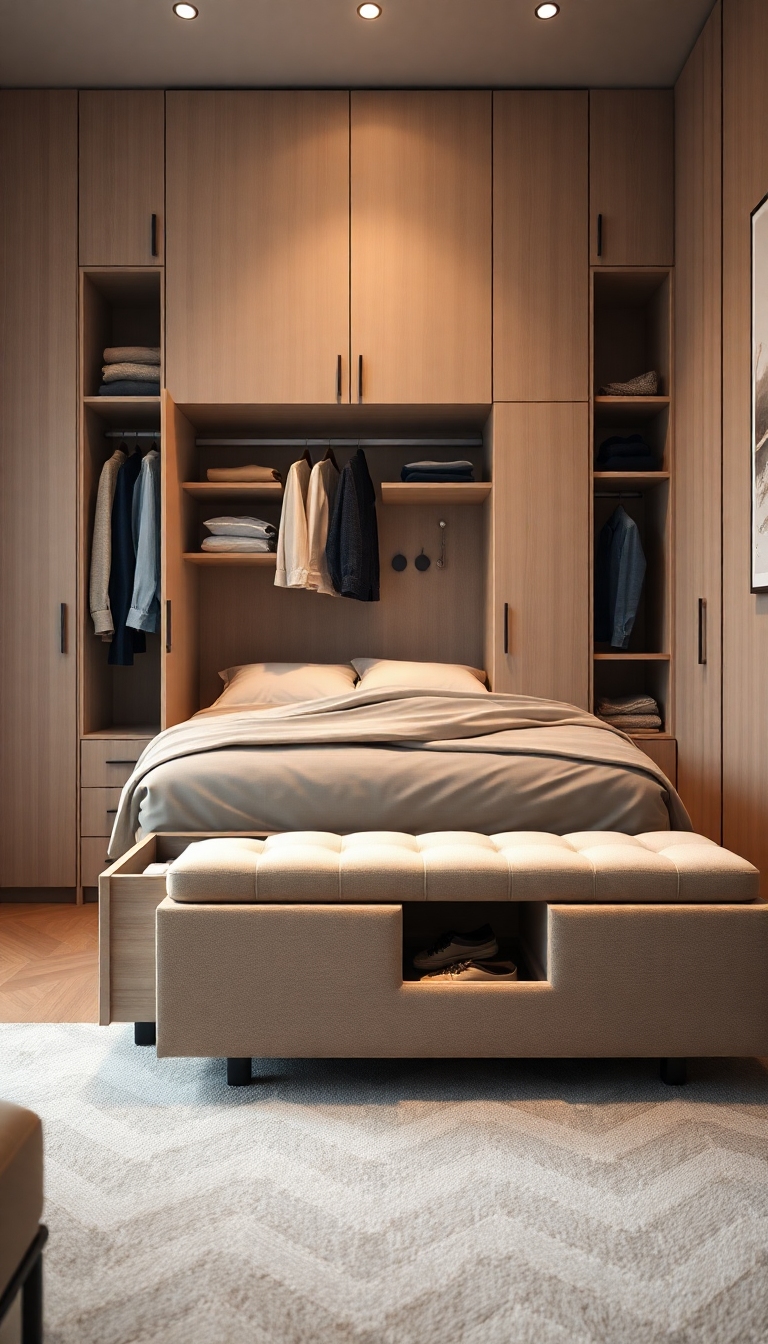 5 Clothing Storage Ideas for Small Bedrooms (Maximize Space Without Sacrificing Style)
