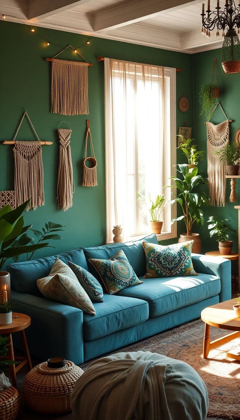 5 Blue and Green Living Room Ideas That Instantly Refresh Your Home