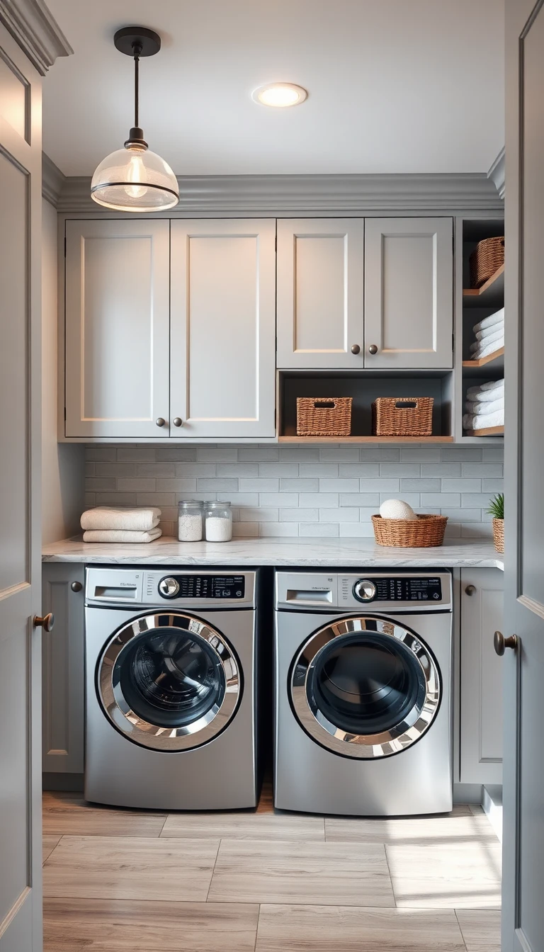 6 Laundry Room Storage Cabinet Ideas to Maximize Space and Style