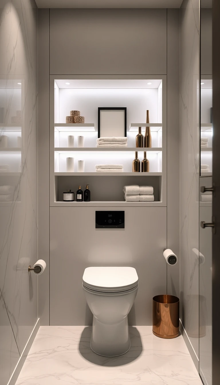 7 Shelves Above Toilet Ideas to Maximize Bathroom Storage and Style