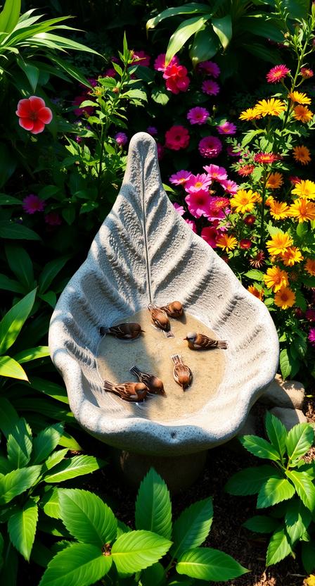 6 Homemade Bird Bath Ideas to Transform Your Garden Into a Bird Paradise