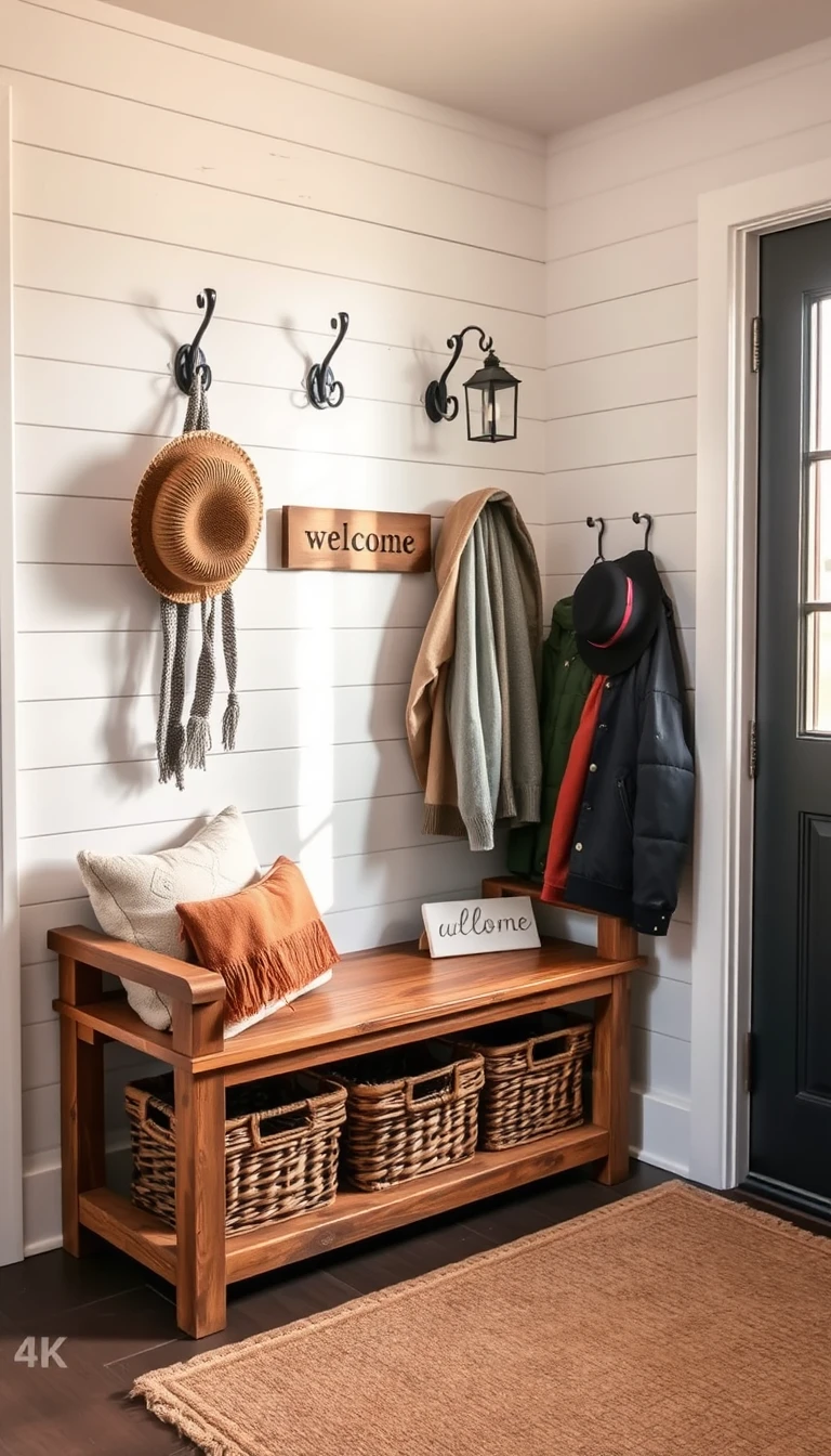 5 Small Mudroom Ideas Entryway to Keep Your Home Organized and Stylish