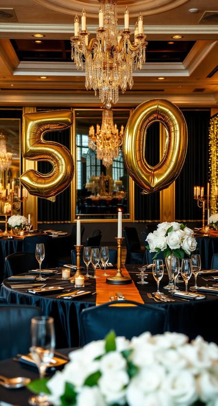 7 50th Birthday Decor Ideas to Make the Celebration Unforgettable