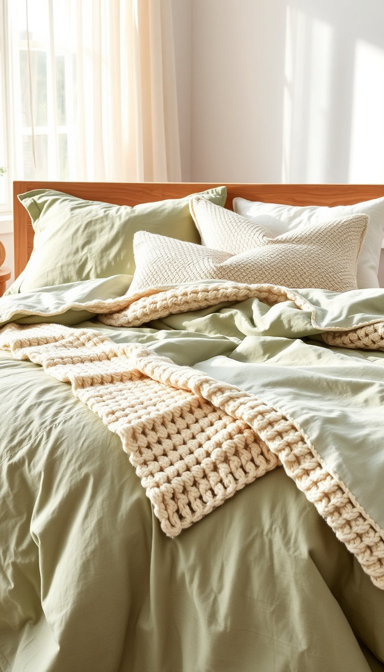 6 Sage Green Farmhouse Bedroom Ideas for a Calm, Cozy Rustic Retreat