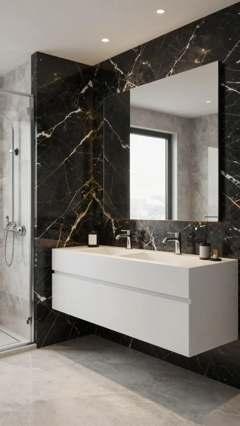 6 Dark Wallpaper Bathroom Ideas That Instantly Elevate Your Space