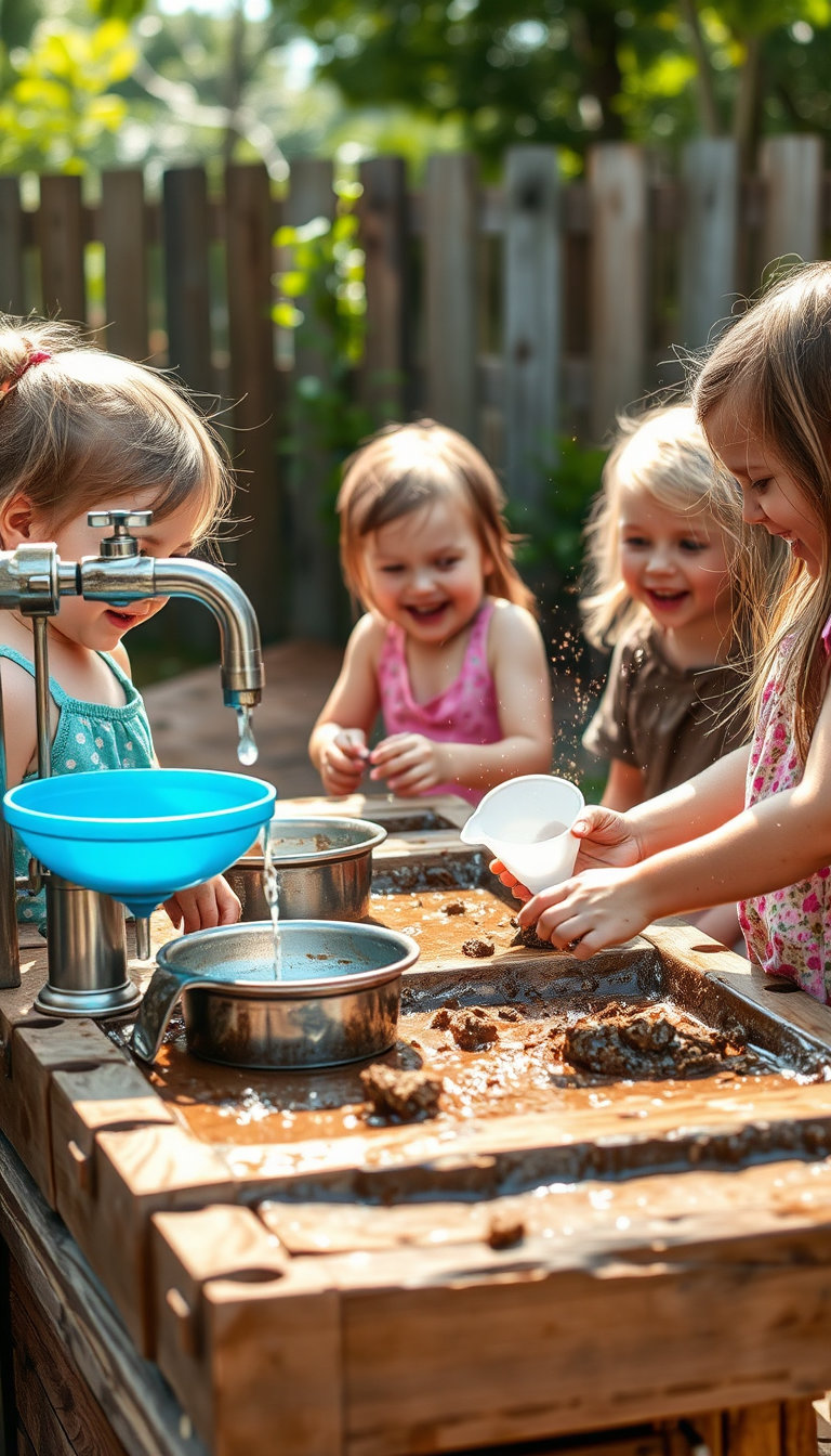 5 Mud Kitchen Ideas for Creative Outdoor Play