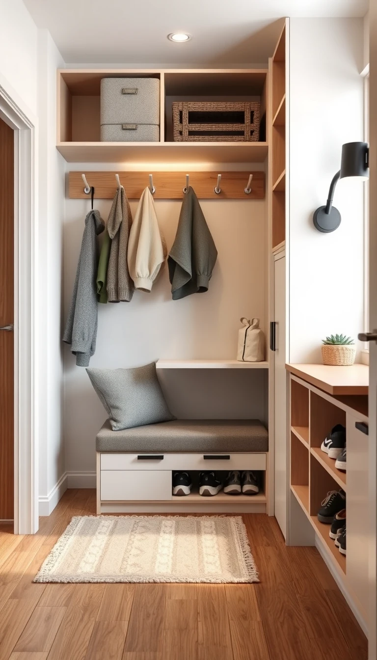 6 Tiny Mudroom Ideas Entryway: Smart Ways to Maximize Small Spaces