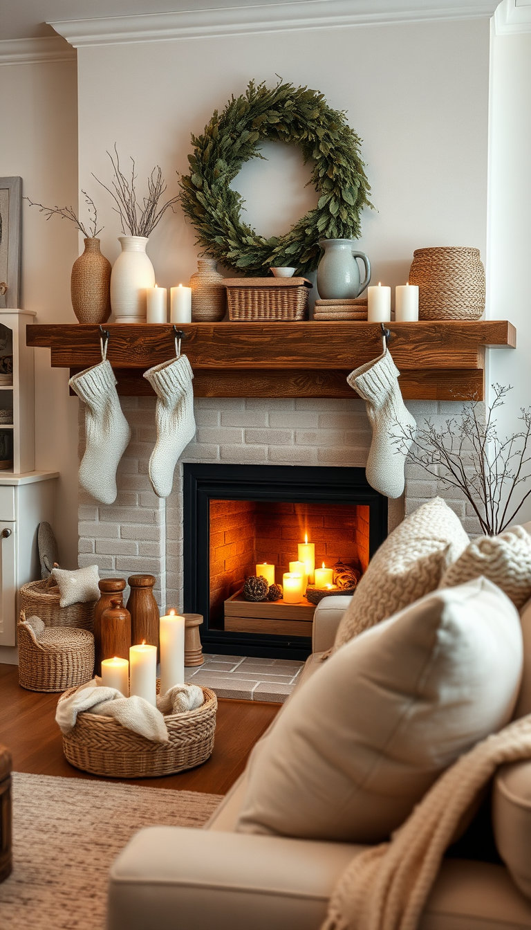 5 Farmhouse Fireplace Decor Ideas for a Cozy and Timeless Living Space