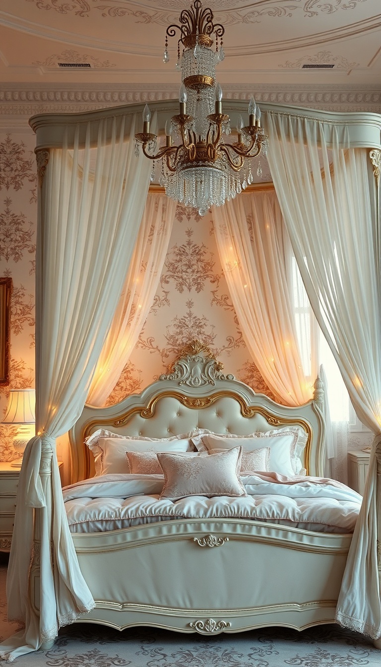 6 Vintage Princess Aesthetic Bedroom Ideas for a Dreamy Royal Retreat