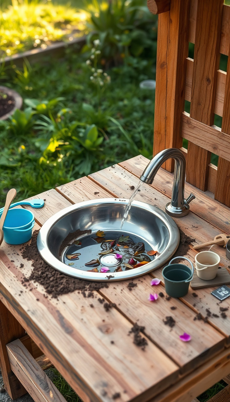 5 Mud Kitchen Sink Ideas to Create the Ultimate Outdoor Play Space