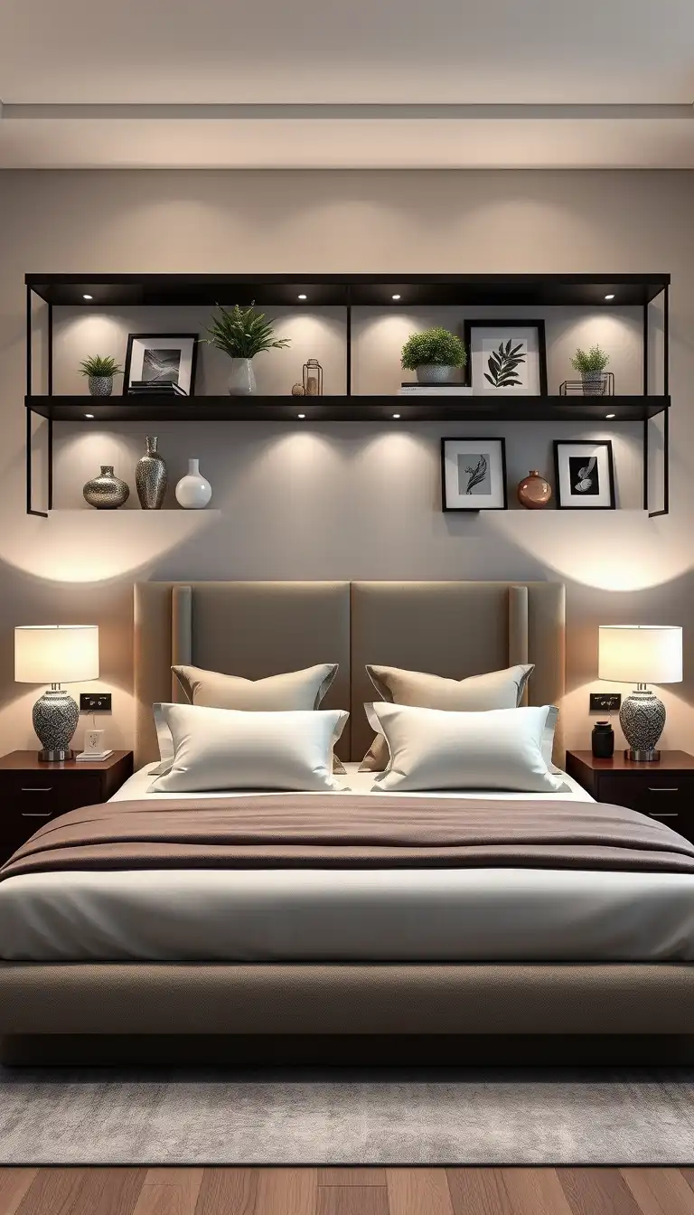 8 Shelves Above Bed Ideas to Transform Your Bedroom Space