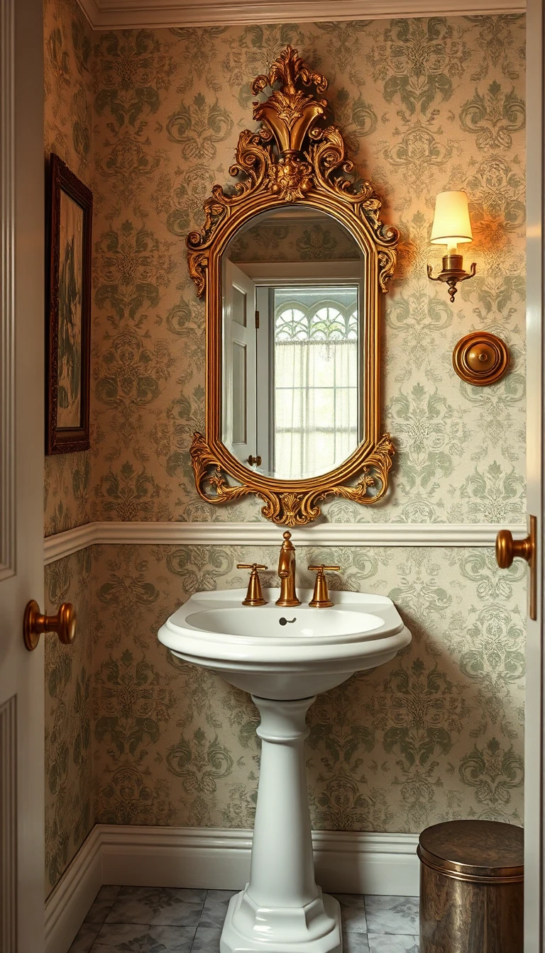 8 Powder Bathroom Wallpaper Ideas That Instantly Elevate Small Spaces