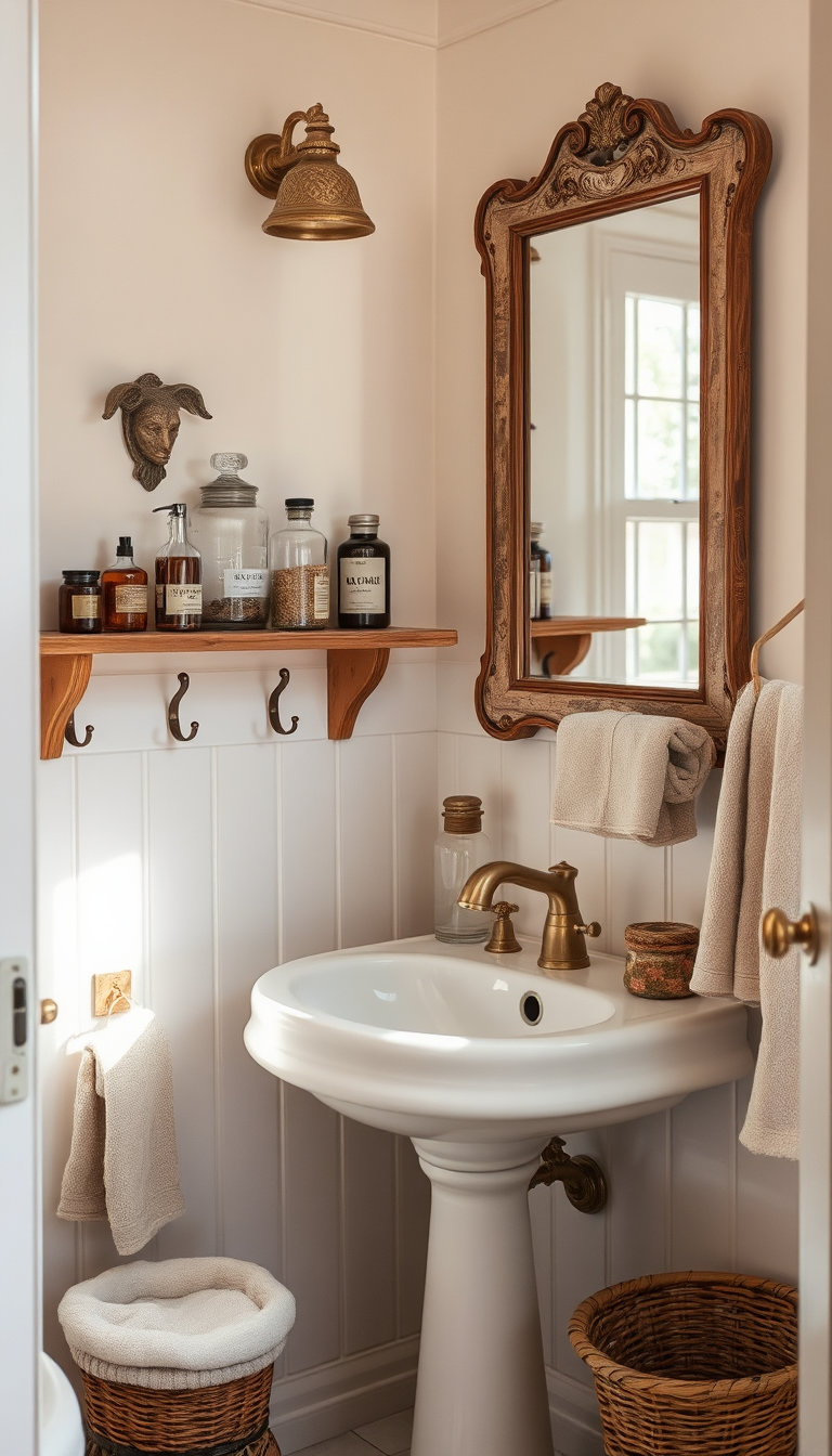 6 Vintage Small Bathroom Ideas to Add Timeless Charm to Your Space