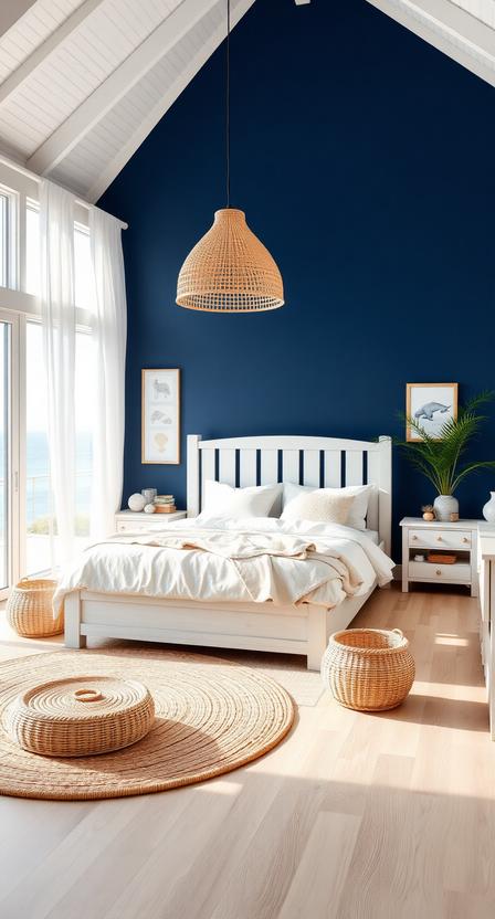 5 Navy Blue Accent Wall Bedroom Ideas to Transform Your Space
