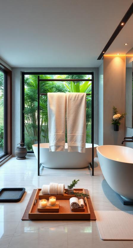 5 Bathroom Towel Hanging Ideas to Keep Your Bathroom Stylish and Organized