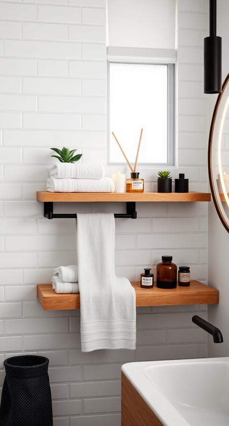 7 Bathroom Hand Towel Holder Ideas to Upgrade Your Bathroom Style and Organization
