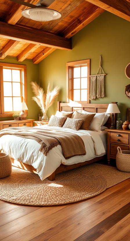 5 Green Wall Bedroom Ideas to Create a Calm, Stylish, and Relaxing Space